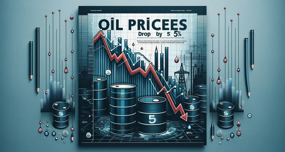 Цены на нефть упали на 5% после того, как Китай ослабил карантинные меры