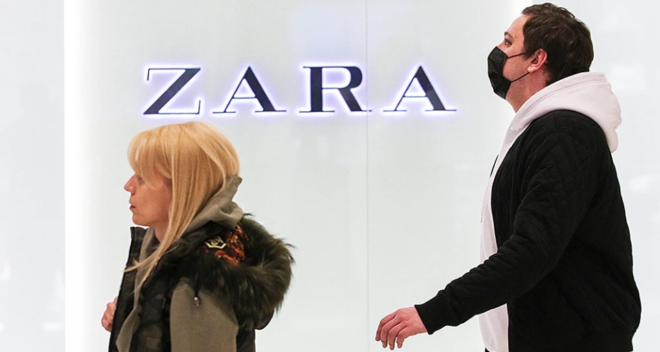 Zara закрыла магазины и онлайн-продажу в России