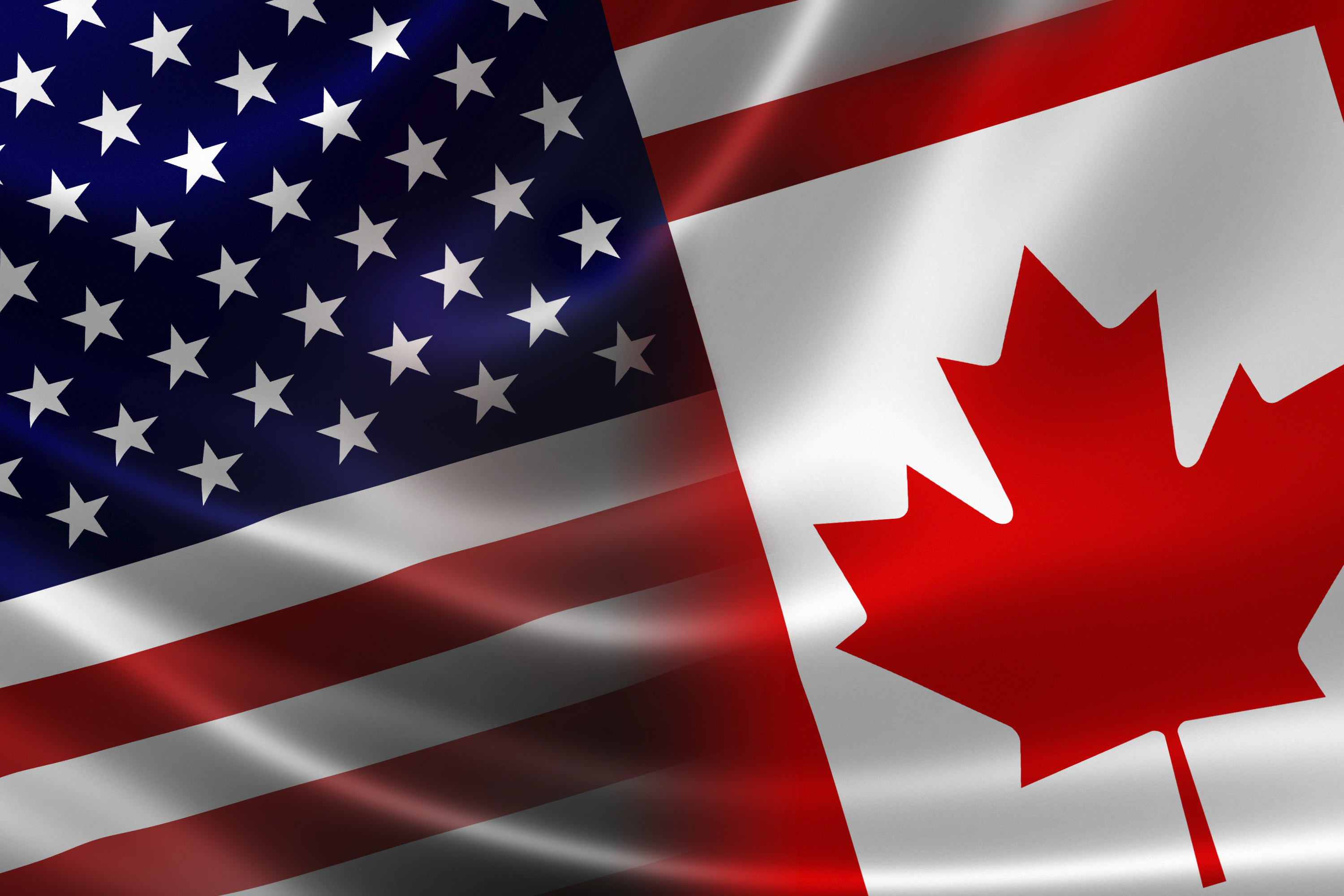 Страна больше сша но меньше канады. Флаг Америки и Канады. Канада и Америка. Флаг Канада. Канада и Великобритания.